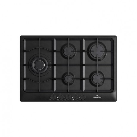 MONDIN A0755VPGCNL Μαύρο Εστία Αερίου MONDIN A0755VPGCNL Μαύρο Εστία Αερίου